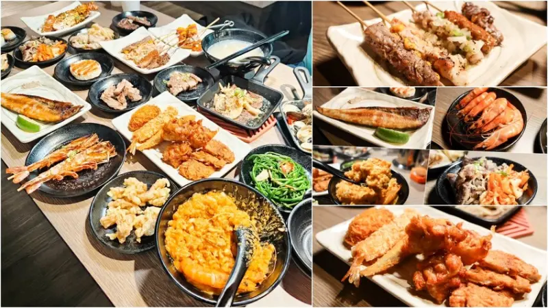 東區知名的串燒吃到飽也開到板橋了，就在板橋車站對面~