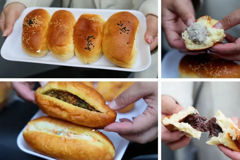 新北市三峽區三峽美食 | 餐包的故事 15元包餡大餐包 沒預約買不到