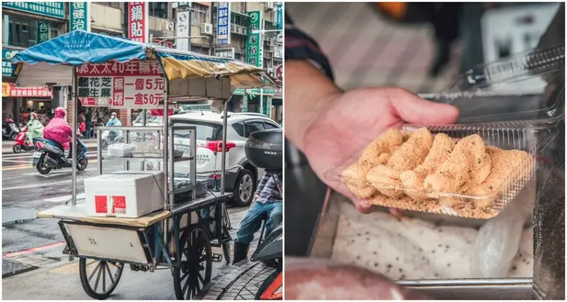 新北市板橋區郭太太40年手工麻糬｜在地人才知道！網路上完全沒資料的40年古早味麻糬老攤