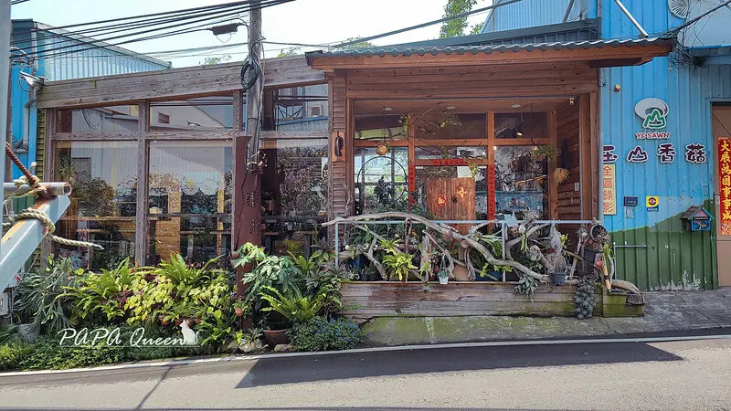 台中市新社區新社素食｜善緣坊 半山腰裡的蔬食坊 有美貌拌麵!