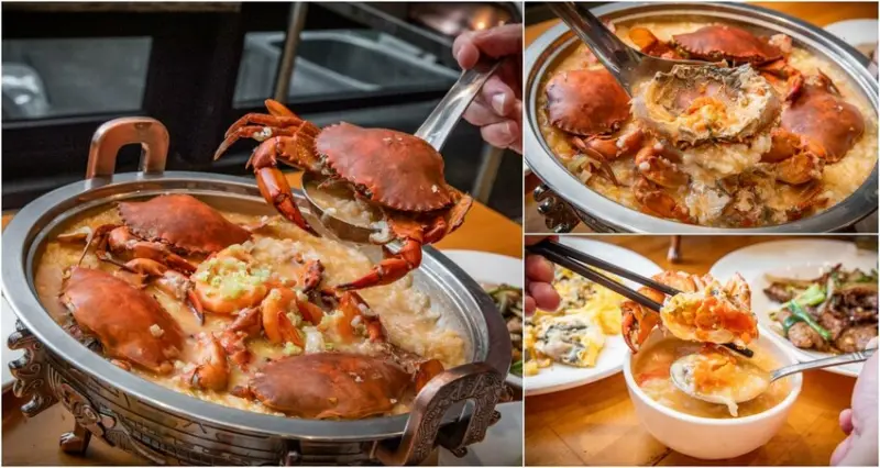 台南市永康區邢爺爺紅蟳粥｜極鮮紅蟳粥直球對決！超爆蛋現煮紅蟳粥專門店