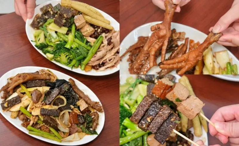 桂香坊冰糖醬滷味｜斗六新開幕銅板價滷味專賣店，九層塔洋蔥爆炒+冷滷味兩吃超涮嘴! - 肉依小姐吃什麼