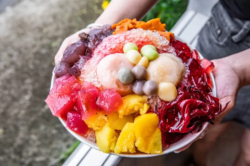 人氣嘉義甜點推薦： 映月橋老師傅手搗彩虹粉粿 / WalkerLand窩客島整理提供 未經許可不可轉載