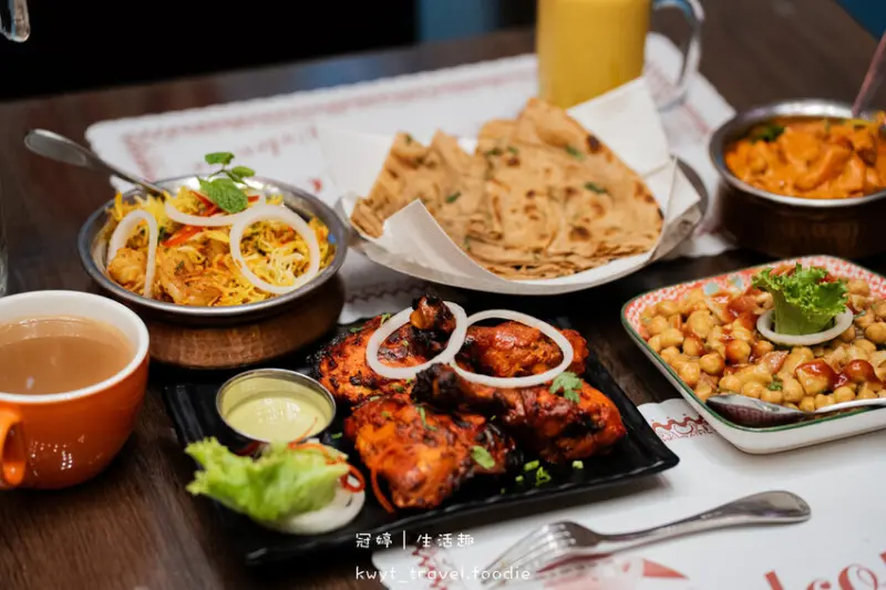 亞瑟蘭印度餐廳_秒飛印度吃！台北印度料理，印度主廚印式香料炒飯、奶油咖哩雞，清真認證餐廳│菜單