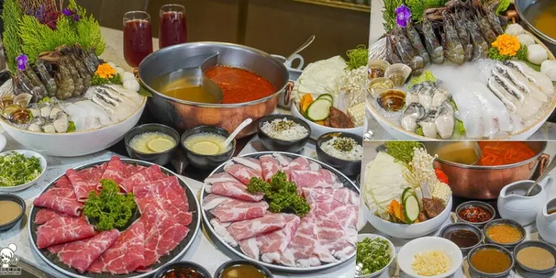 高雄大港吃鍋特優賞 漢來精緻海鮮火鍋，新鮮活撈豪華午餐限定雙人套餐 | 高雄火鍋推薦 - 跟著尼力吃喝玩樂＆親子生活