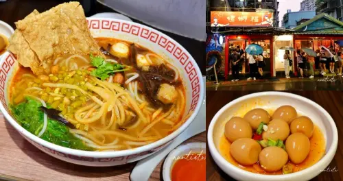 台北市大同區【台北】中山站｜螺螄福，下大雨依舊排隊，裝潢新潮柳州螺螄粉