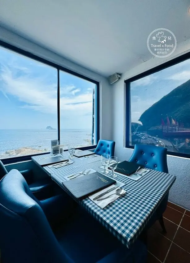 希臘風藍白色系基隆海景餐廳 #私人島嶼Mykonos/ WalkerLand窩客島整理提供 未經許可不可轉載