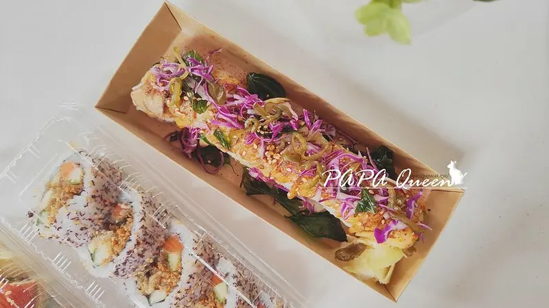 台中市南屯區台中素食｜一貫米 蔬食料理　又一家素食壽司開張