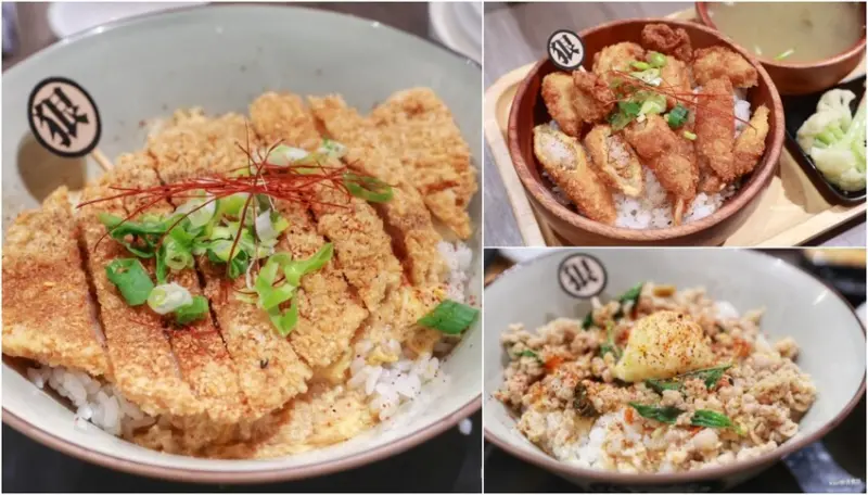 台中市太平區台中太平狠牛丼飯專賣｜台中超人氣平價美食狠牛丼飯推薦雙拼炸蝦唐揚雞蓋飯、黃金炸豬排丼飯、打拋豬蓋飯