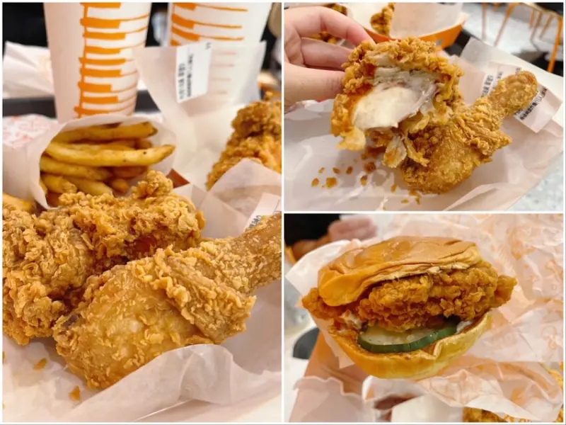 台北市中正區從早排到晚也一定要吃的美式炸雞｜Popeyes Chicken 大力水手炸雞，台灣第間分店就在台北，不用搭飛機也能吃