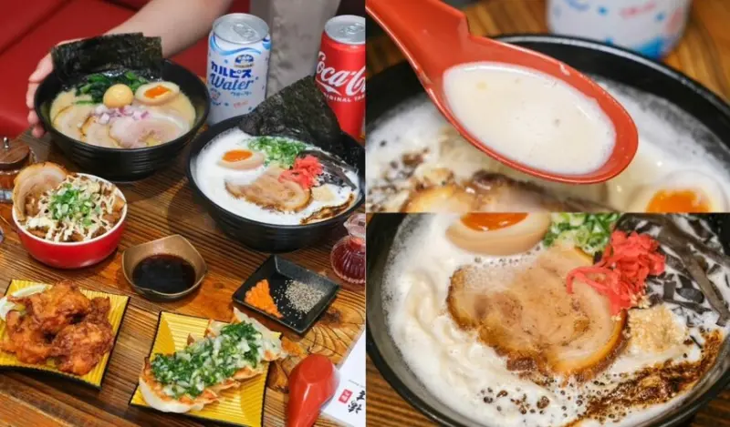 Yukichi Ramen 諭吉拉麵｜來自日本九州的泡系豚骨拉麵，綿密如卡布奇諾的極致口感! - 肉依小姐吃什麼