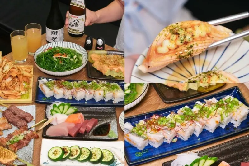 新北市新店區後樂園町日式大眾居食屋-大坪林店｜新開幕大阪風格日式居酒屋，GOOGLE評論4.7顆星高人氣，營業到凌晨一點宵