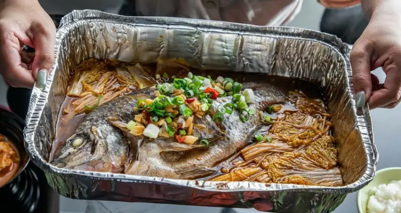 桃園市桃園區魚見你水煮魚中正店｜麻辣鮮香肉質鮮嫩！鄉民私藏不說超大尾麻辣水煮烤魚