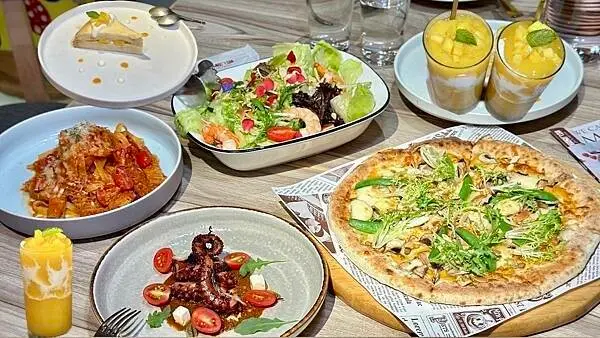 台北市信義區[信義區美食] 默爾 pasta pizza(台北信義威秀店) More默爾義大利餐廳 義式窯烤比薩 #台北101/市貿站美食 @