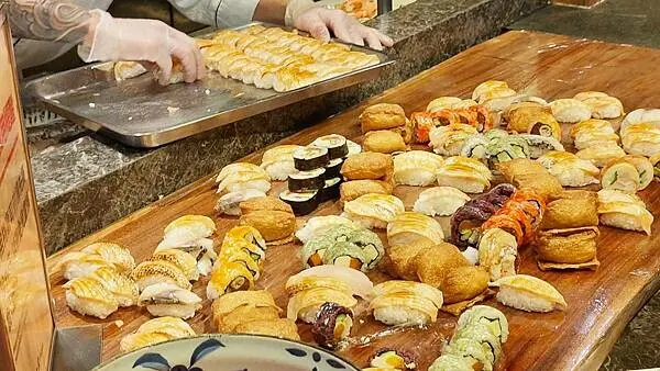 【台北吃到飽】欣葉日本料理｜5歲以下小孩免費Buffet吃到飽餐廳，超過40種料理任你吃～！