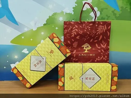 牛軋糖創始名店《大黑松小倆口》鳳凰酥／可自組伴手禮禮盒