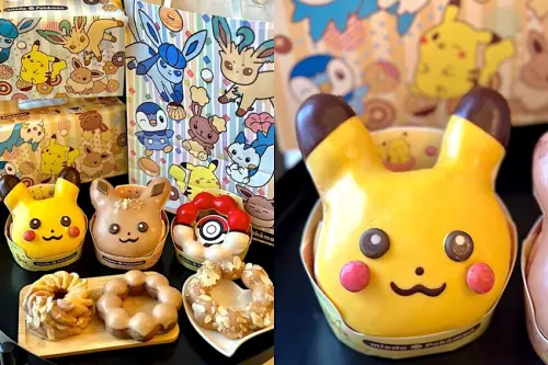 台北市中正區甜甜圈新選擇、Mister Donut寶可夢系列！