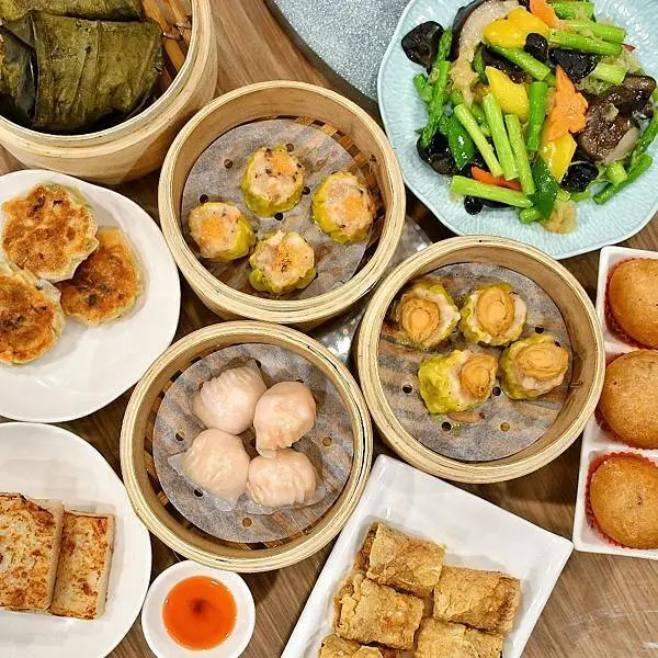 【台北大安】三合院港式飲茶 台北店，精緻港式點心，粵式料理，百貨美食餐廳