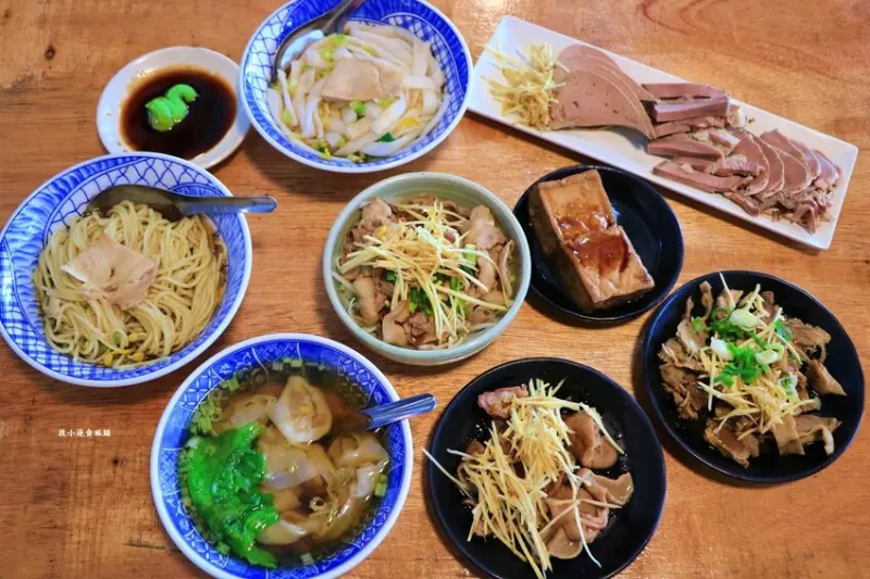 胡國雄古早麵‧日治時期開幕至今的埔里在地美食，黑白切料理超重口味 - 敦 小 蓮の食旅錄