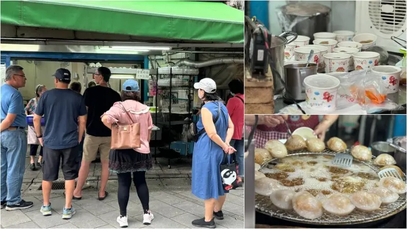 台北市大安區這間超猛肉圓超誇張，每天只賣三小時， 還沒開店就有人來排隊，菜單就賣兩種，老饕阿北直接外帶50顆