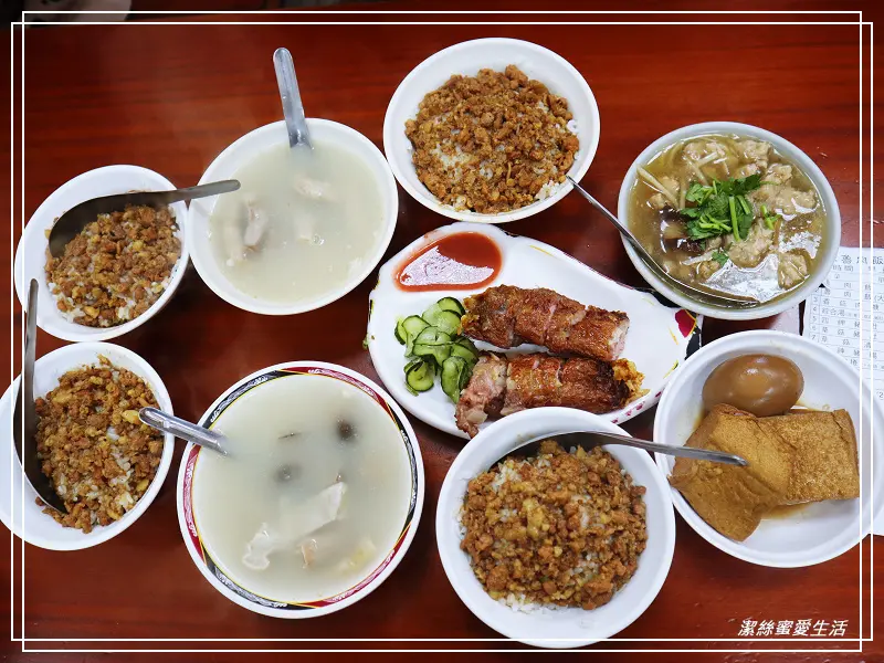 龍緣-台北/老圓環古早味魯肉飯雞捲肉羹湯