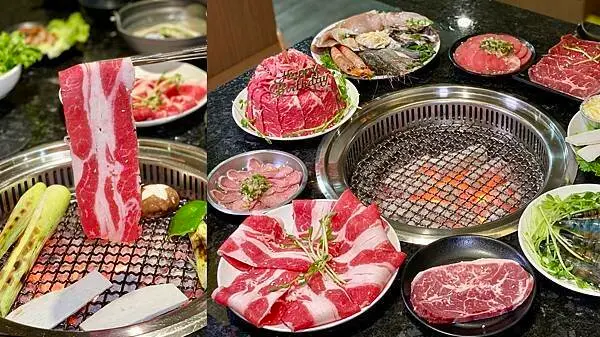 [板橋美食] 燒惑日式炭火燒肉店 吃到飽只要$599、$799更升級！壽星送牛肉蛋糕或泰國蝦 #板橋新埔站美食 @蛋寶趴趴go