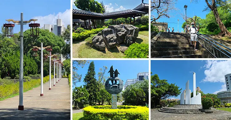 坐淡海輕軌｜淡江校園十景必朝聖，書香兼具古風雅韻中國宮殿宮燈彷彿一秒來到小京都！