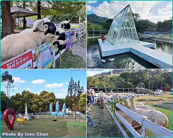 《桃園景點》假日桃園一日遊/親子互動之草泥馬笑笑羊可愛動物出沒園區/唯美浪漫場景/歐風優雅氣息之秘境花園 in『富田香草休閒農場』Iven の窩分享生命中的美好