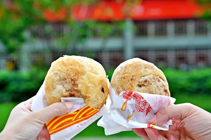 石牌站美食推薦：老潘酥烤蔥仔餅/ WalkerLand窩客島整理提供 未經許可不可轉載