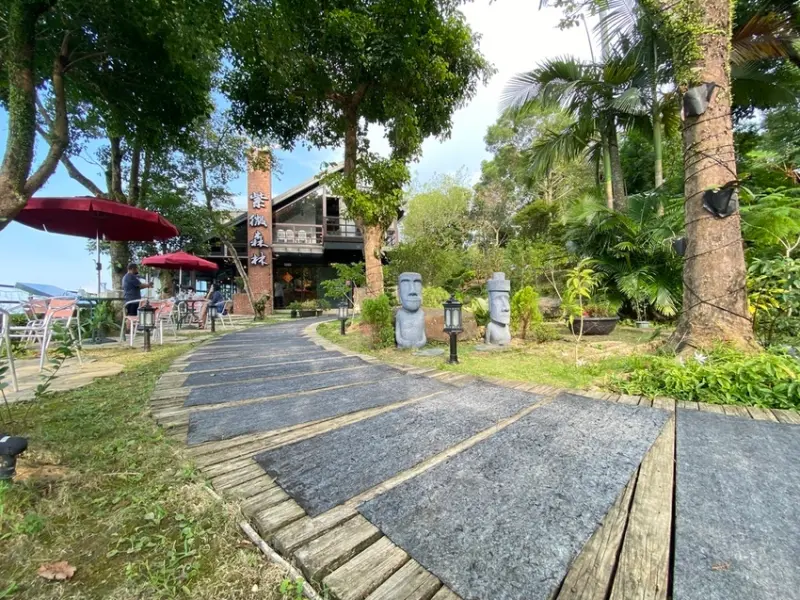 【新北三峽-紫微森林】寵物友善餐廳.山中景觀餐廳.看夜景的高山咖啡廳