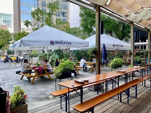 [台北美食] 溫德德式烘焙餐館 Wendels(天母店) 戶外啤酒花園餐廳 手工麵包+德國豬腳/啤酒 #士林天母芝山美