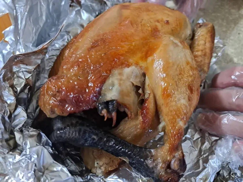 食記 新北三峽 台灣磚窯雞 外帶一隻600元