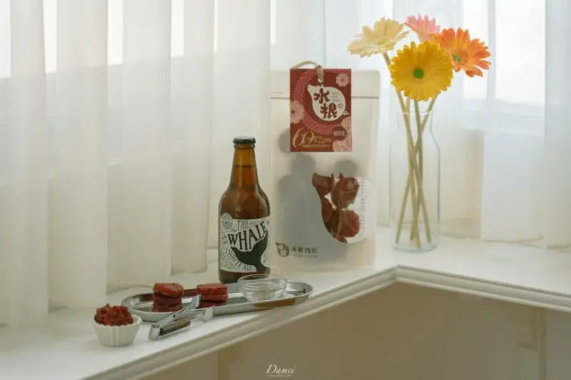 彰化市區｜水根肉乾-2022新品義式風味圓燒肉乾，三種層次的香料風味體驗｜零食推薦 - 大妹吃太飽