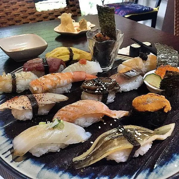 秋料理精緻和食/色彩繽紛的壽司套餐/日式料理生魚片/台北大安美食推薦