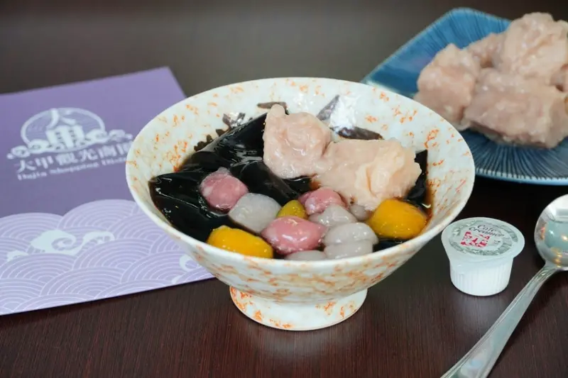  大甲鎮瀾宮小吃推薦：美洲冰品伊の芋圓/ WalkerLand窩客島整理提供 未經許可不可轉載