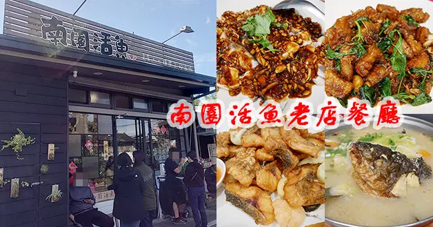 【桃園餐廳】南園活魚老店餐廳(寵物友善餐廳)，提供一魚多吃活魚料理，有多種口味可選擇，每一盤魚料理的份量都很足夠，特別喜歡炸魚塊外酥脆內軟好吃。桃園寵物友善餐廳