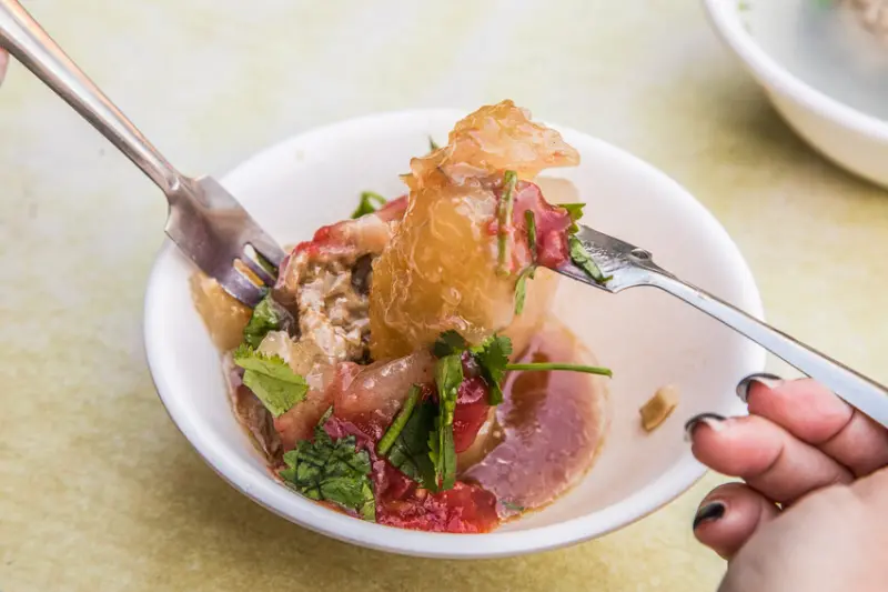 鹿港老街美食推薦：肉圓林