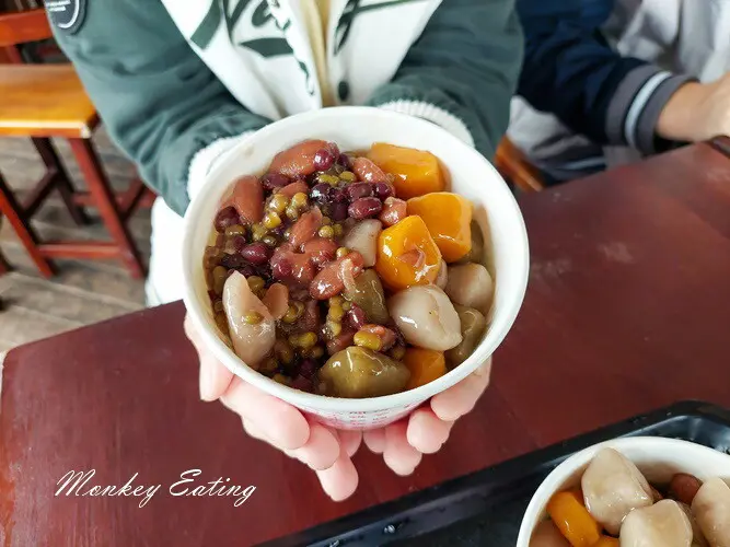 九份老街美食推薦：阿柑姨芋圓 / WalkerLand窩客島整理提供 未經許可不可轉載