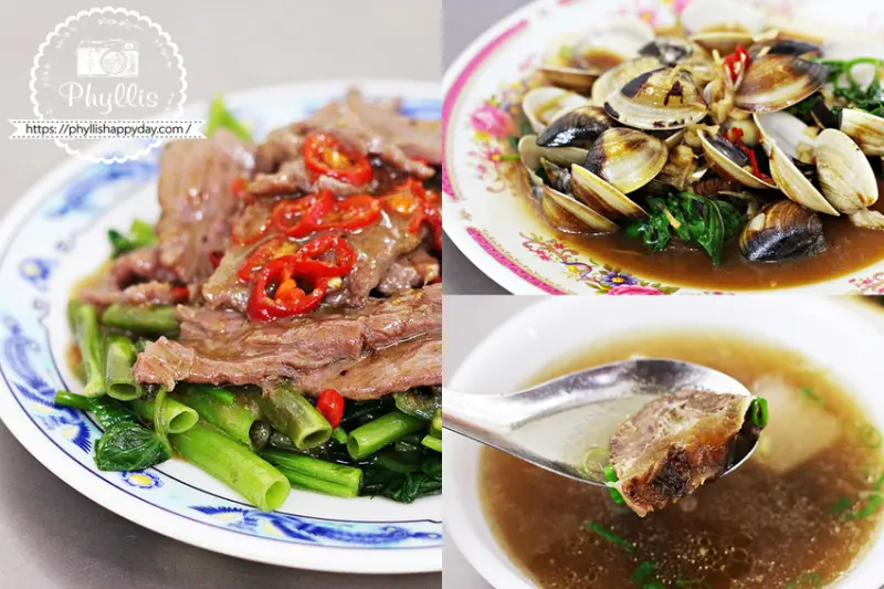 老牌沙茶牛肉｜平價重口味！中華夜市必吃熱炒：揭密『老牌沙茶牛肉』的經典美味！ - 相片中的菲莉絲