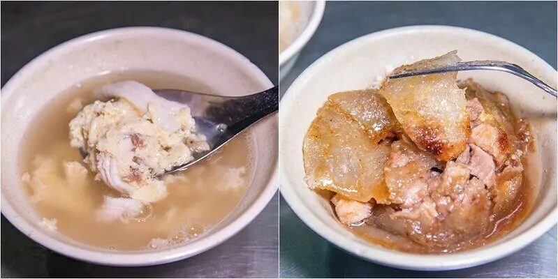 【彰化美食】北門口肉圓.彰化傳承三代一甲子肉圓老店.皮酥脆軟Q.肉塊.筍干.還有烏蛋.香菇和干貝