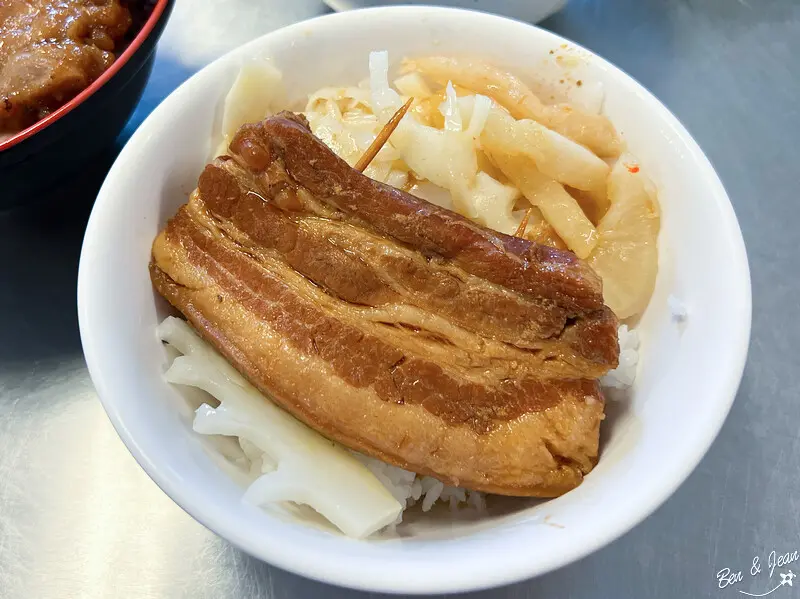 南投埔里美食必吃推薦：李仔哥爌肉飯 / WalkerLand窩客島整理提供 未經許可不可轉載