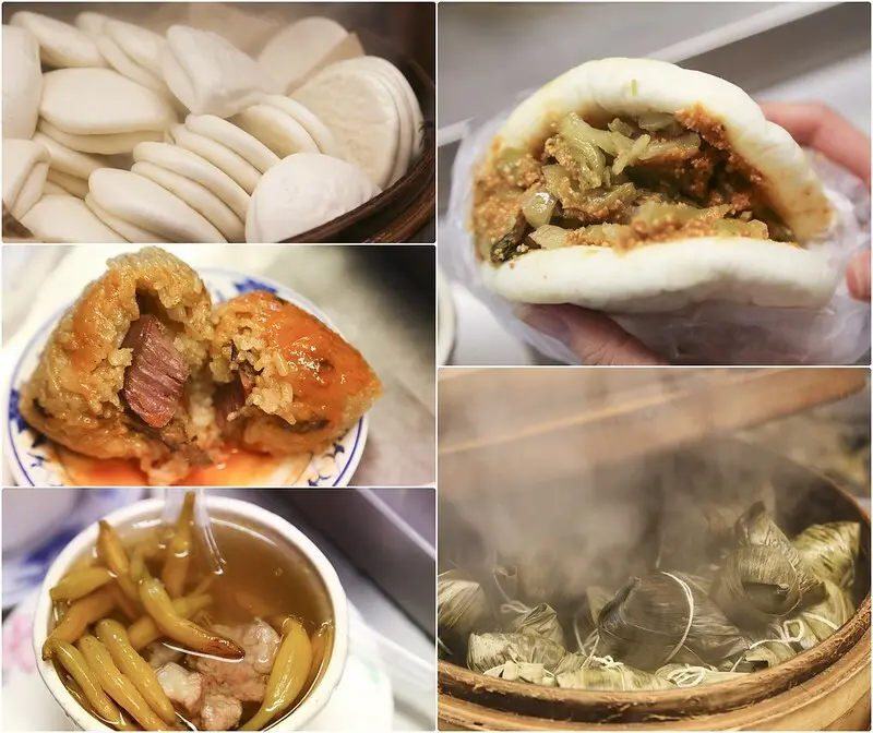 宜蘭縣羅東鎮【宜蘭美食】羅東火車站「可口點心」小吃，菜單推薦肉粽和刈包