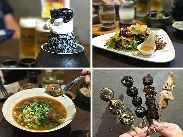 （南港軟體園區）名人狂推！南港爆棚居酒屋🏮 宵夜場開跑囉！鮮嫩牛肉湯飯、粉嫩烤牛肉、入口即化牛筋串　通通只有這邊吃得到-陶膳