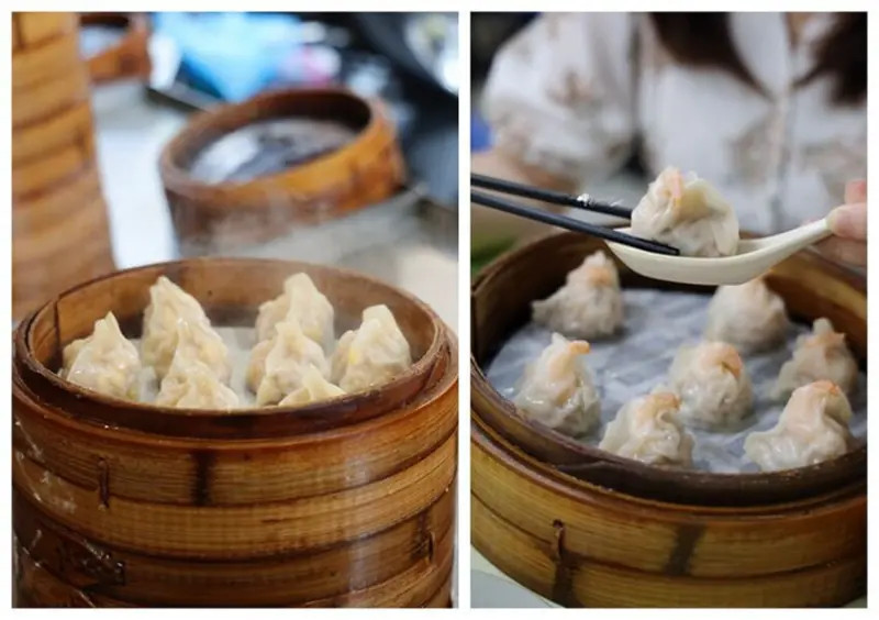 南京三民站 | 亓家蒸餃專賣店~超人氣蝦仁蒸餃 皮薄餡多