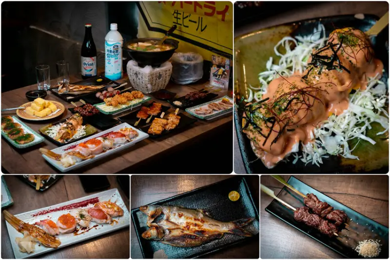 在地人激推的高CP值平價日式居酒屋，小酌、聚餐、宵夜的好去處 │板橋居酒屋推薦 │ 捷運新埔站 │【後樂園町