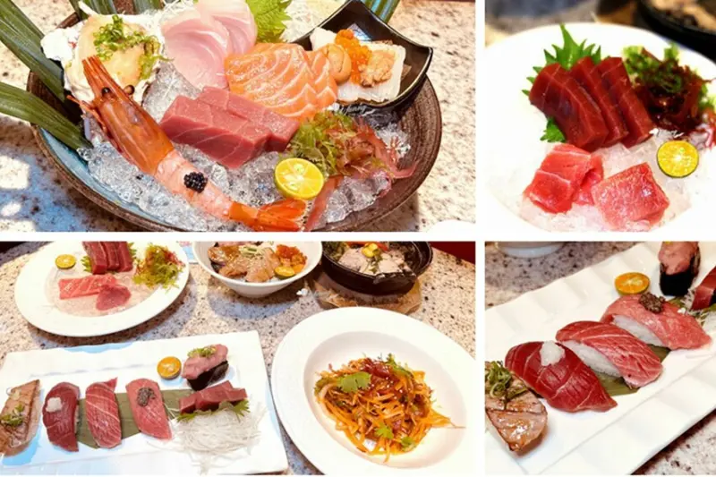 享受高品質的迴轉壽司，台中的大漁迴轉壽司大墩南店在黑鮪魚季提供超乎想像的新鮮美味，每一片壽司都是藝術品，每一口都是對味蕾的極致呵護！