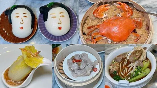 [士林美食] 故宮晶華 Silk Palace 台北故宮餐廳 單點牛肉麵.粵菜.港式點心.仕女包 #士林北投天母美食 @蛋寶