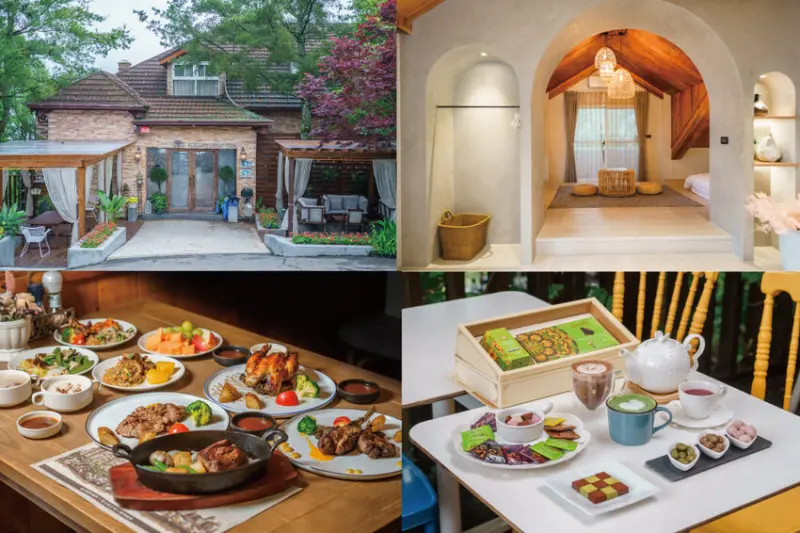 佛羅倫斯渡假山莊｜南投清境住宿推薦，浪漫歐風城堡，一泊二食吃到飽