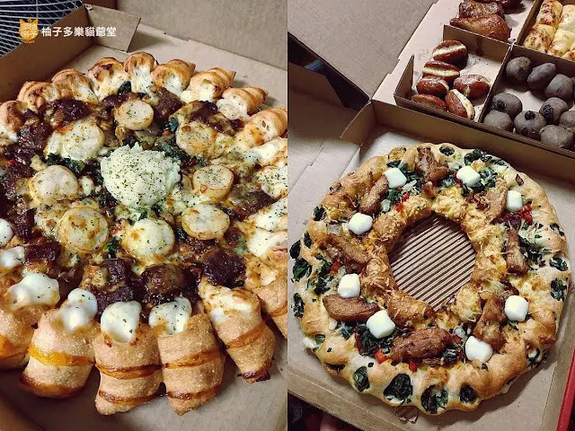 Pizza Hut 必勝客：威士忌牛排干貝比薩、聖誕花圈烤雞餐(比薩+HOT燒大拼盤)，聖誕節與新年的聚餐應景披薩！