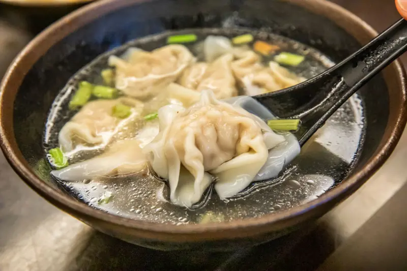  苗栗在地人氣名店 #江技舊記餛飩店/ WalkerLand窩客島整理提供 未經許可不可轉載